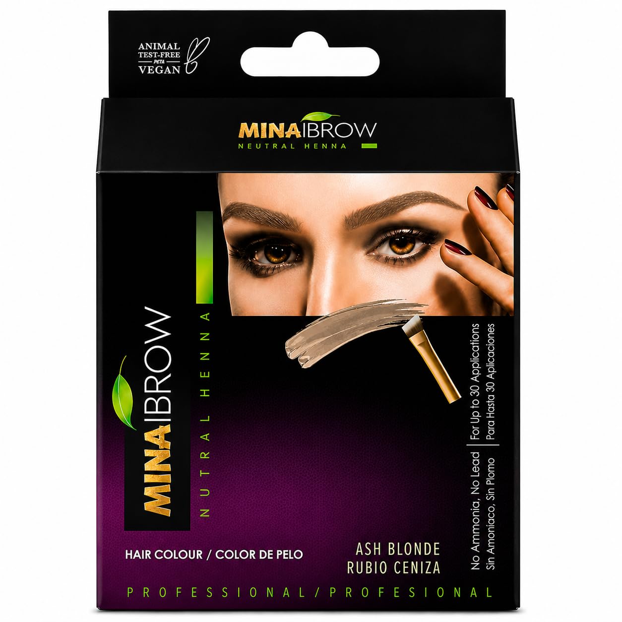 Amazon.com : MinaiBrow Professional Henna Hair Tint Kit with Extra